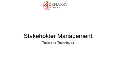 Stakeholder Management ,Tools and Techniques